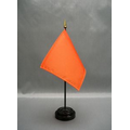 International Orange Nylon Premium Color Flag Fabric
